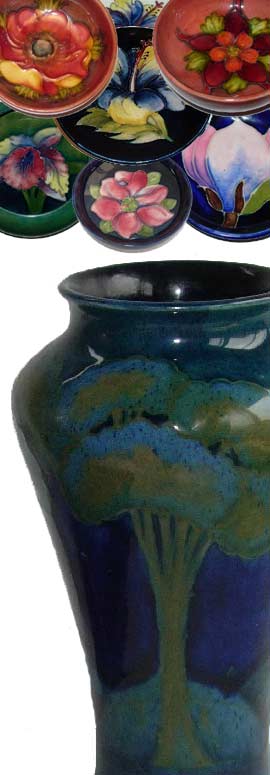 Moorcroft Moonlit Blue