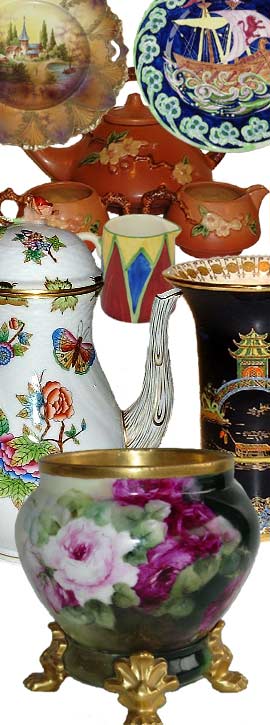 poteries porcelaines Limoges RS Prussia Roseville
